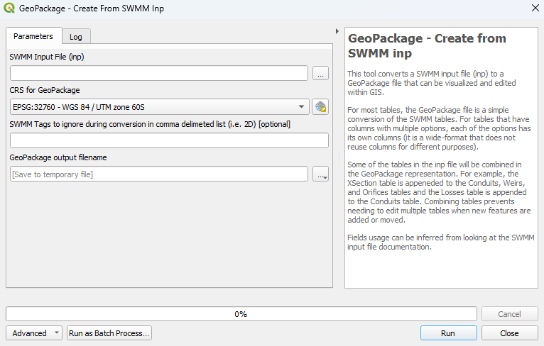 GeoPackage Create From SWMM inp Dialog b.png