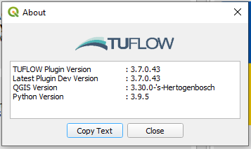 Tuflow plugin about.PNG