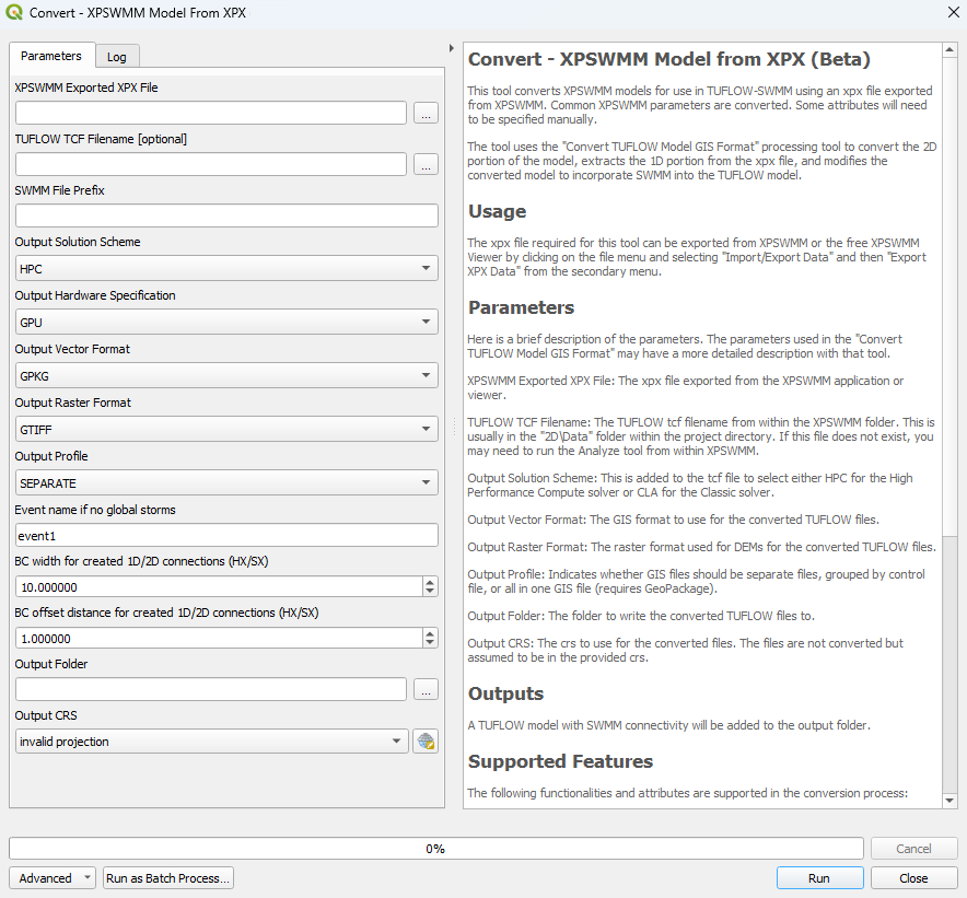 Convert XPSWMM Model From XPX Dialog.png