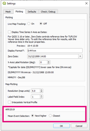 Plotting Settings ARR Mean Event Selection.PNG