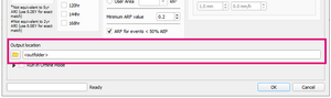 ARR dialog output location.PNG