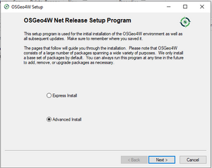 Osgeo4w installation 1.PNG
